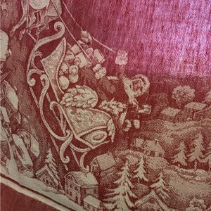 Williams Sonoma "Twas the Night Before Christmas" tablecloth